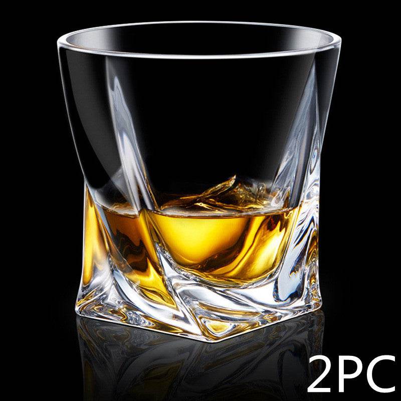 Creative Personality Household Glass Whiskey Glass - Mubimart