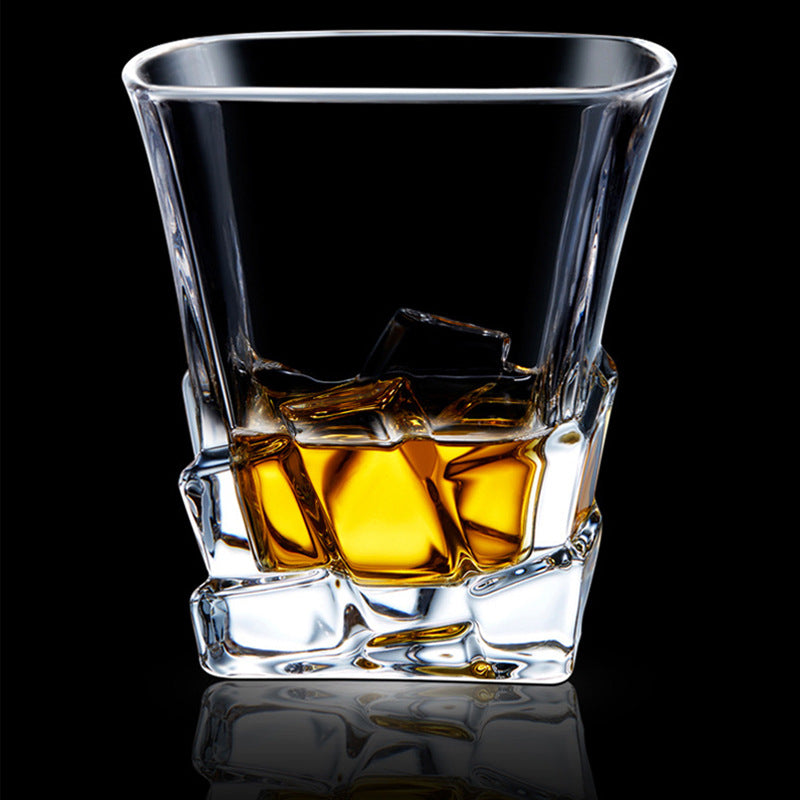 Creative Personality Household Glass Whiskey Glass - Mubimart -  