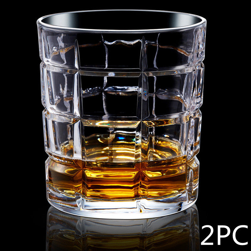 Creative Personality Household Glass Whiskey Glass - Mubimart -  