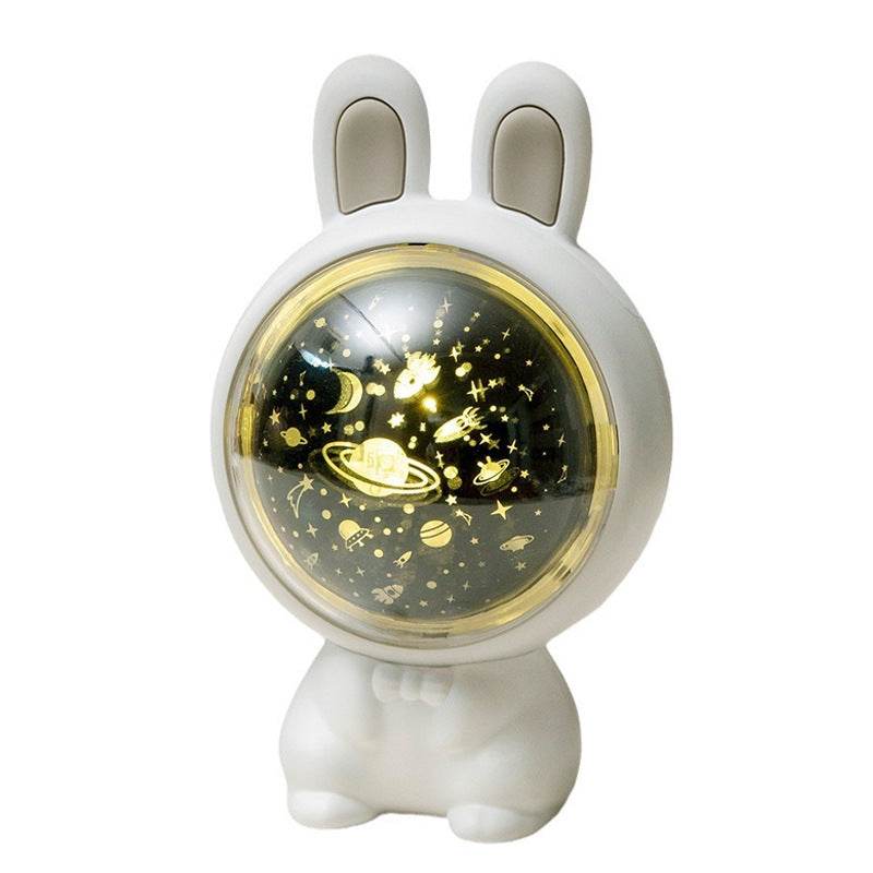 Creative Rabbit Star Light Projector Lamp Children Home Decor - Mubimart