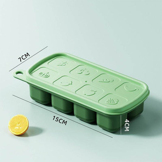 Creative Refrigerator Homemade Ice Cube Food Grade Refrigerated Ice Tray Supplementary - Mubimart