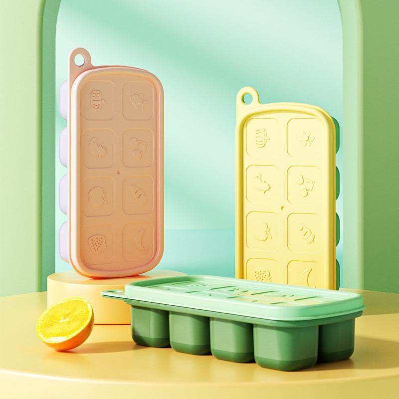 Creative Refrigerator Homemade Ice Cube Food Grade Refrigerated Ice Tray Supplementary - Mubimart