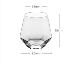 Creative Six-Row Glass Cold Water Bottle - Mubimart -  