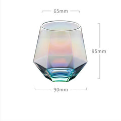 Creative Six-Row Glass Cold Water Bottle - Mubimart -  