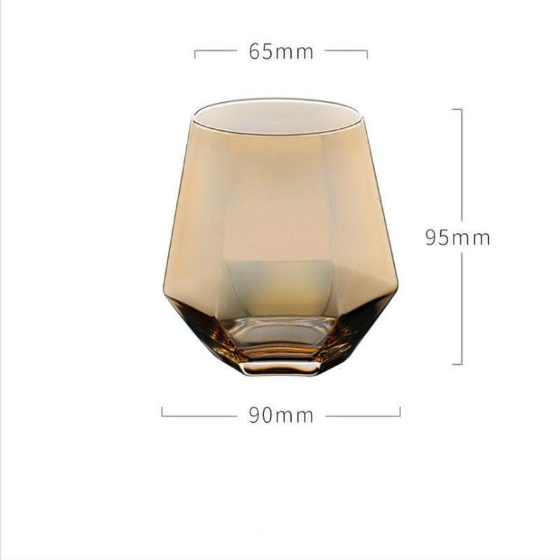 Creative Six-Row Glass Cold Water Bottle - Mubimart