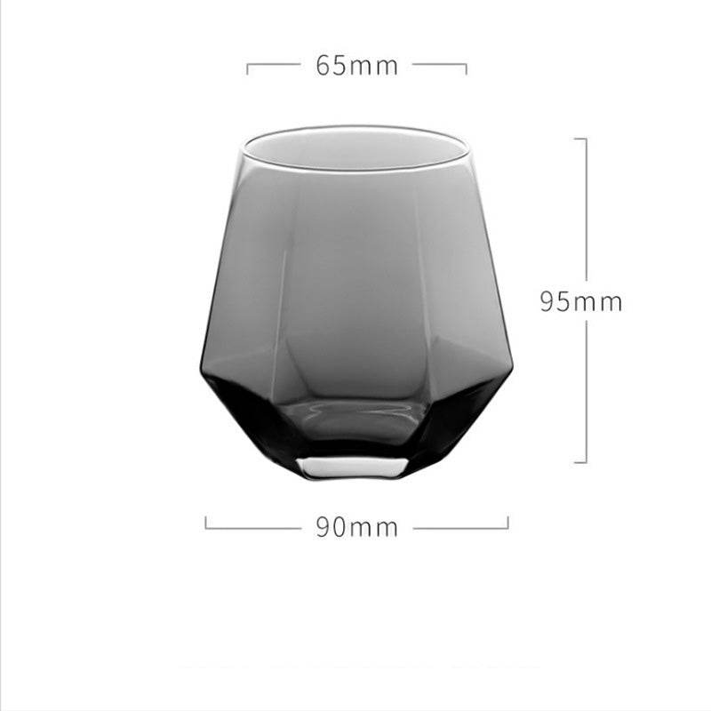 Creative Six-Row Glass Cold Water Bottle - Mubimart