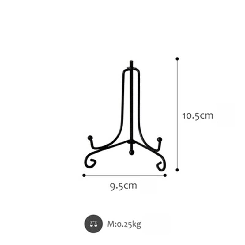 Creative Wedding Dessert Table Decoration Black Cake Stand - Mubimart