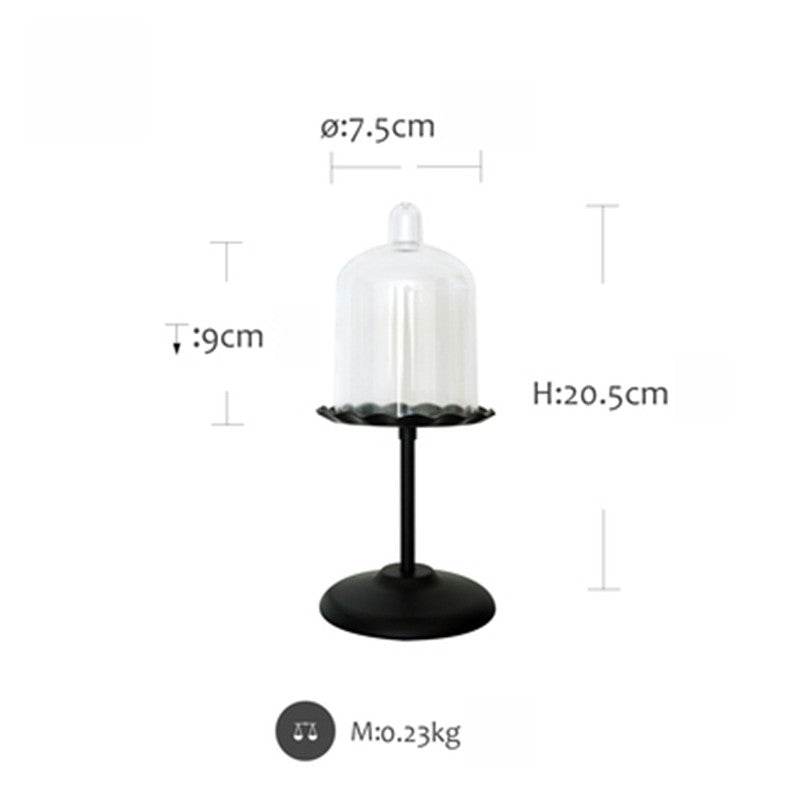 Creative Wedding Dessert Table Decoration Black Cake Stand - Mubimart