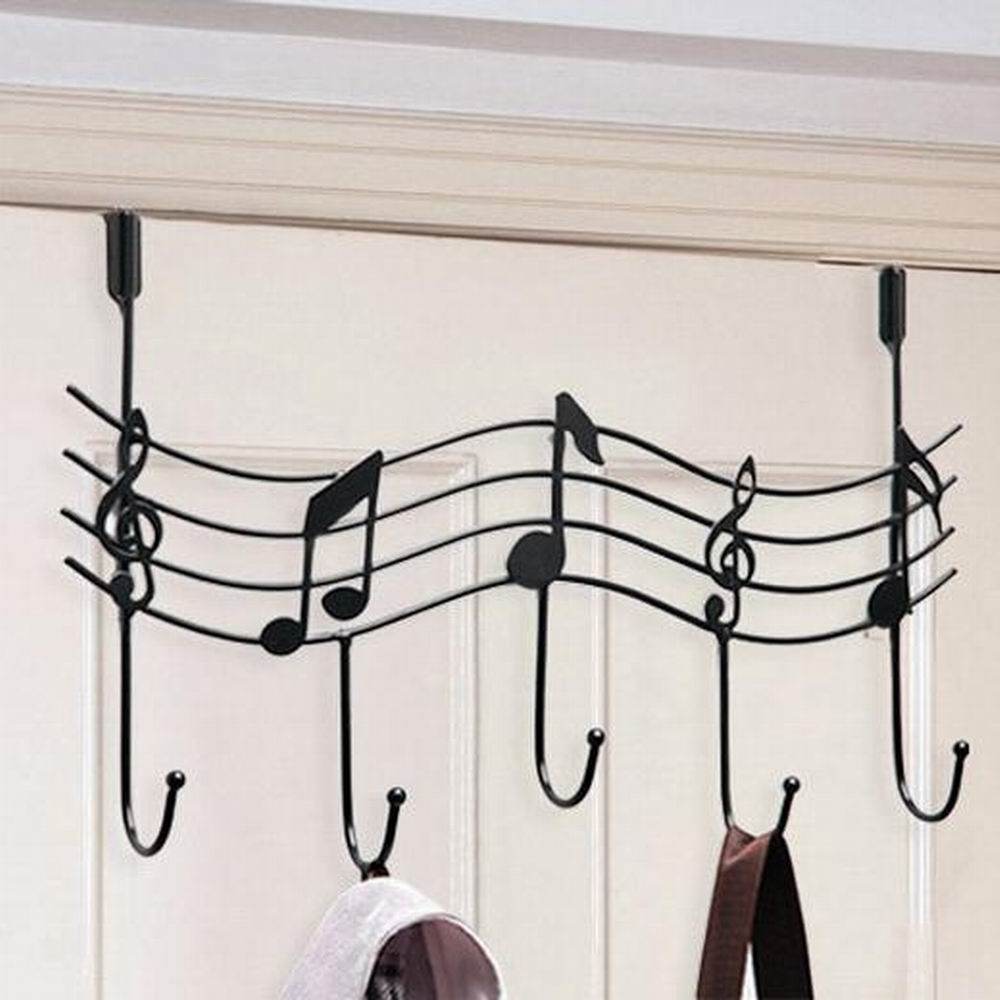 Creative Wrought Iron Door Coat Rack Hook Hanger - Mubimart