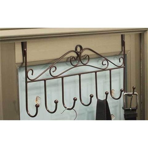 Creative Wrought Iron Door Coat Rack Hook Hanger - Mubimart