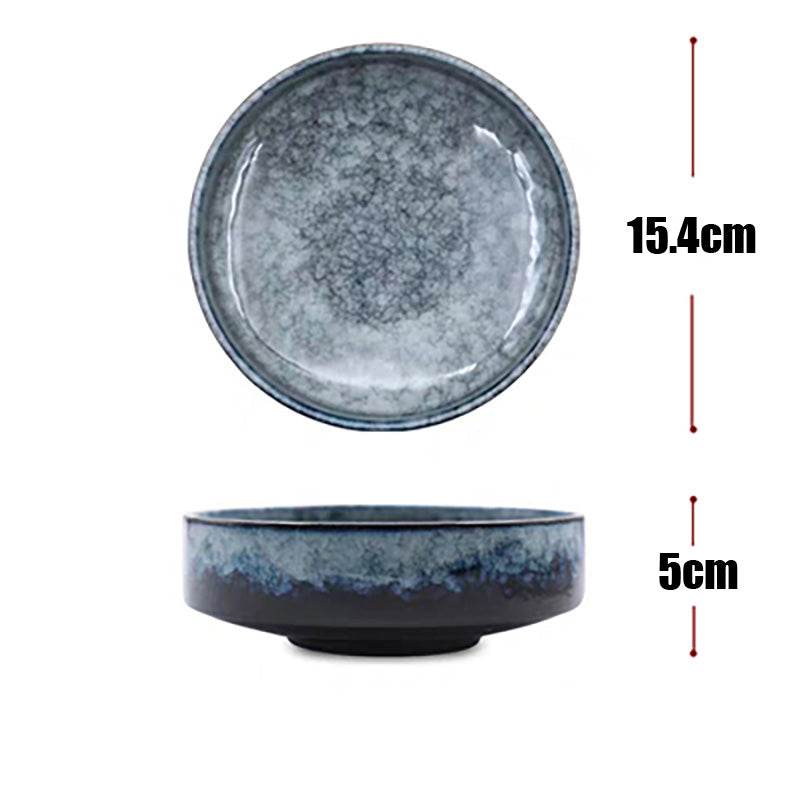 Creative ceramic bowl salad bowl - Mubimart