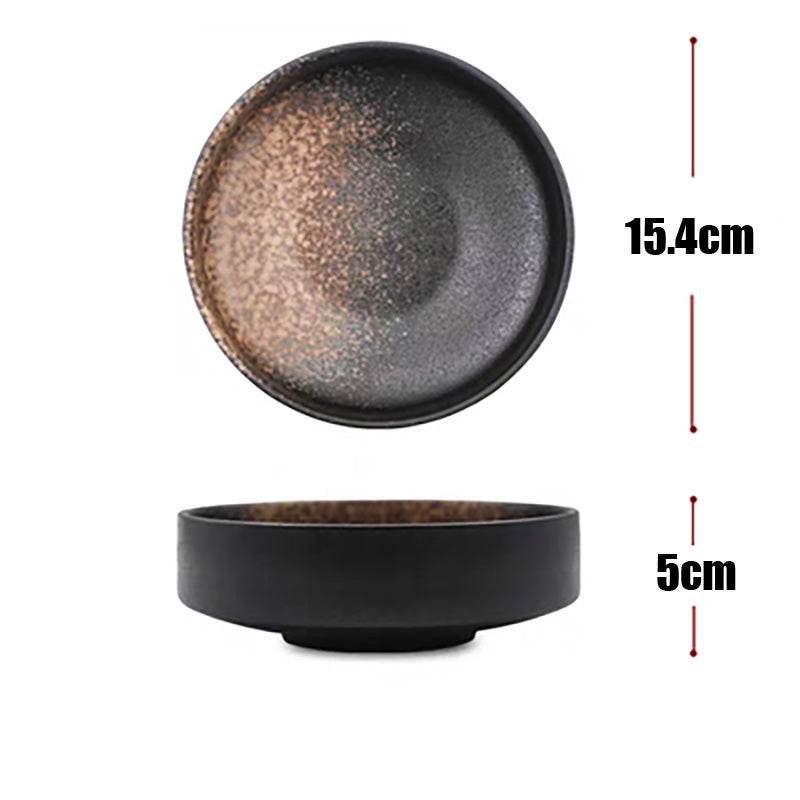 Creative ceramic bowl salad bowl - Mubimart
