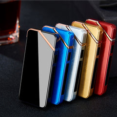 Creative fashion USB lighter charging cigarette lighter - Mubimart - Lighter 