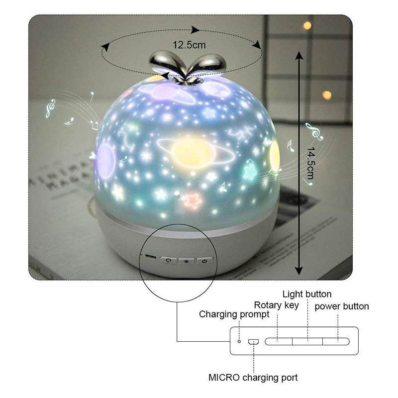 Creative gift starlight projector - Mubimart
