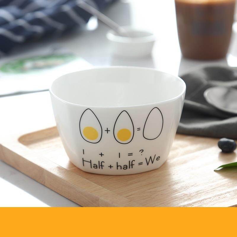 Creative rice bowl soup bowl home - Mubimart