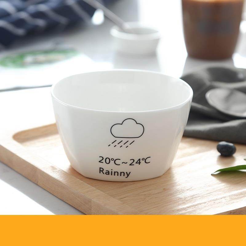 Creative rice bowl soup bowl home - Mubimart