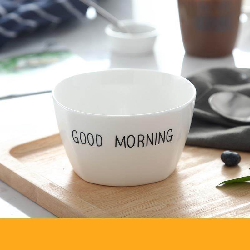 Creative rice bowl soup bowl home - Mubimart