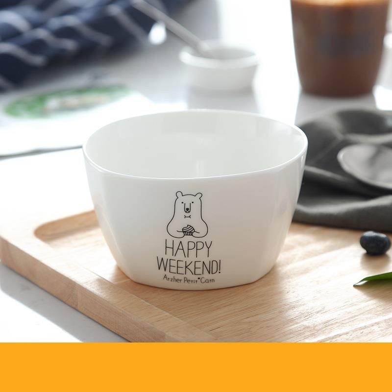 Creative rice bowl soup bowl home - Mubimart