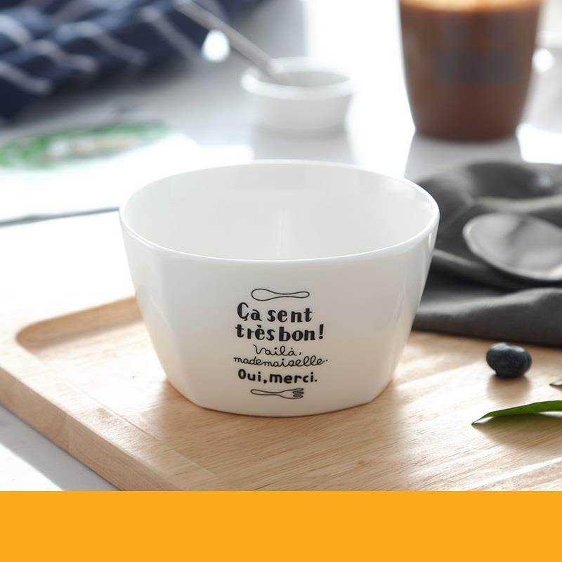 Creative rice bowl soup bowl home - Mubimart