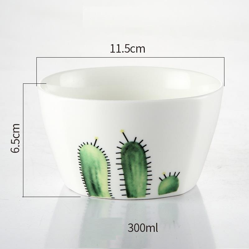 Creative rice bowl soup bowl home - Mubimart -  