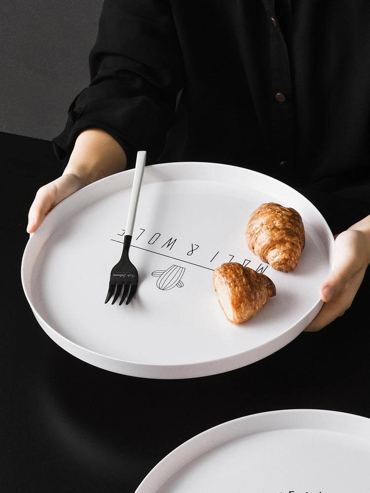 Creative teacup tray plastic fruit tray - Mubimart