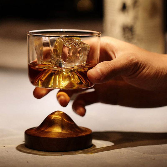Creative whiskey glass foreign wine glass - Mubimart