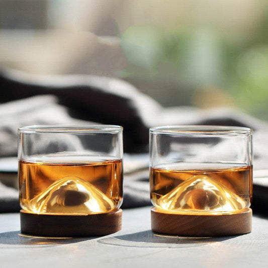 Creative whiskey glass foreign wine glass - Mubimart