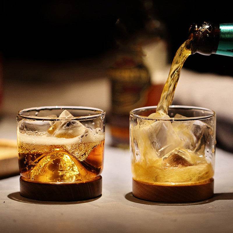 Creative whiskey glass foreign wine glass - Mubimart