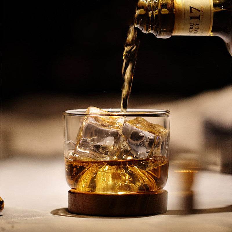 Creative whiskey glass foreign wine glass - Mubimart
