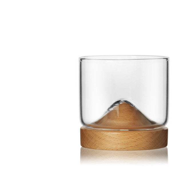 Creative whiskey glass foreign wine glass - Mubimart -  