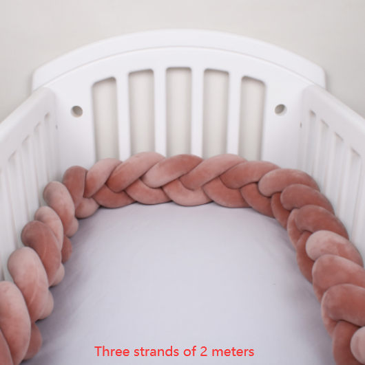 Crib Circumference Braided Long Knot Ball 3 Strands - Mubimart - Crib 