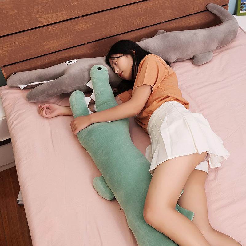 Crocodile Pillow Pillow Neck Pillow Bib Sofa Cushion Bedside Pillow - Mubimart