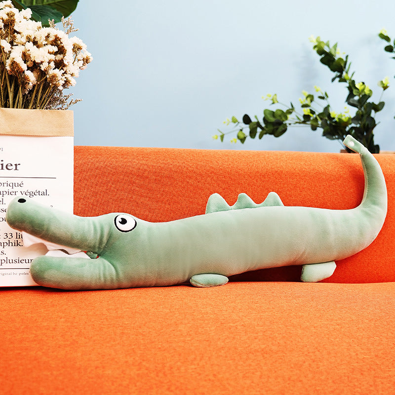 Crocodile Pillow Pillow Neck Pillow Bib Sofa Cushion Bedside Pillow - Mubimart -  