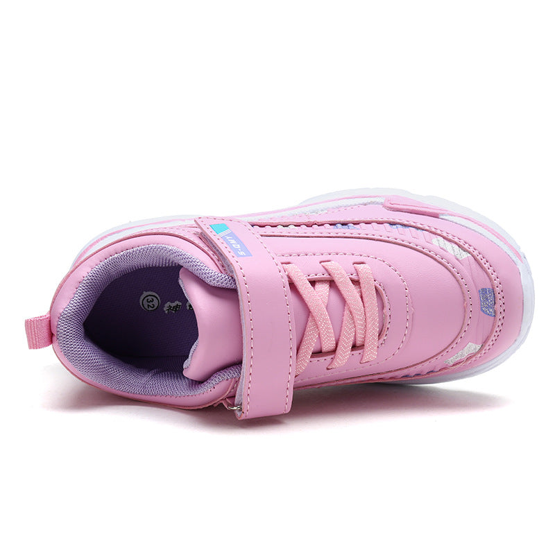 Cross-Border Kids Boys And Girls Soft Sole Sneakers - Mubimart -  