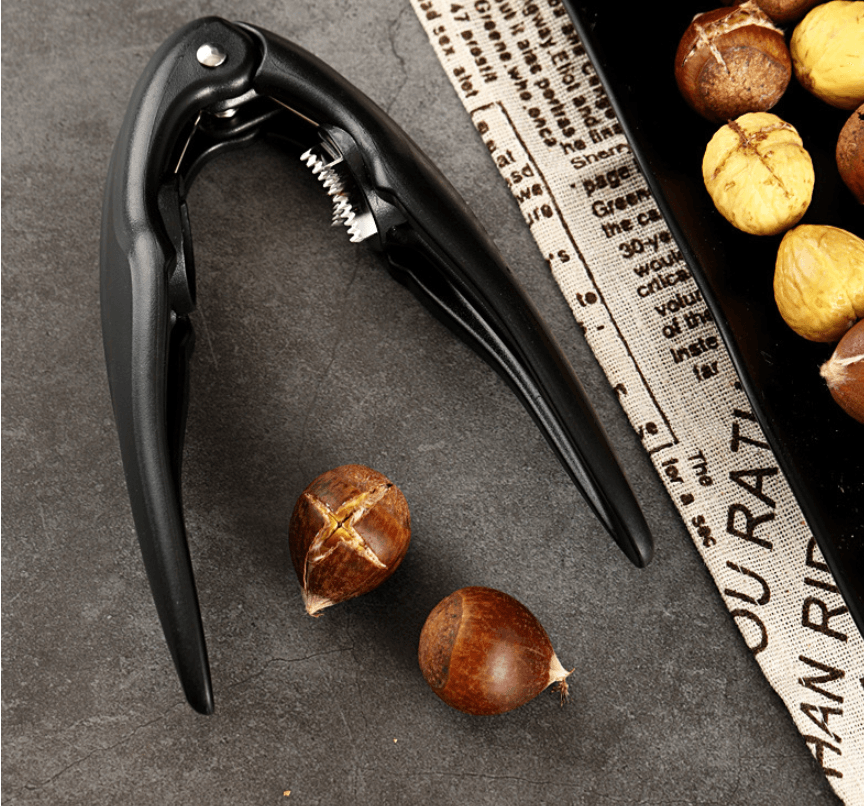 Cross Cut Peeler Household Peeler Chestnut Clip Knife Peeler - Mubimart