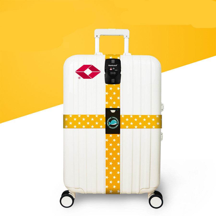 Cross Luggage Belt TSA Customs Code Lock - Mubimart
