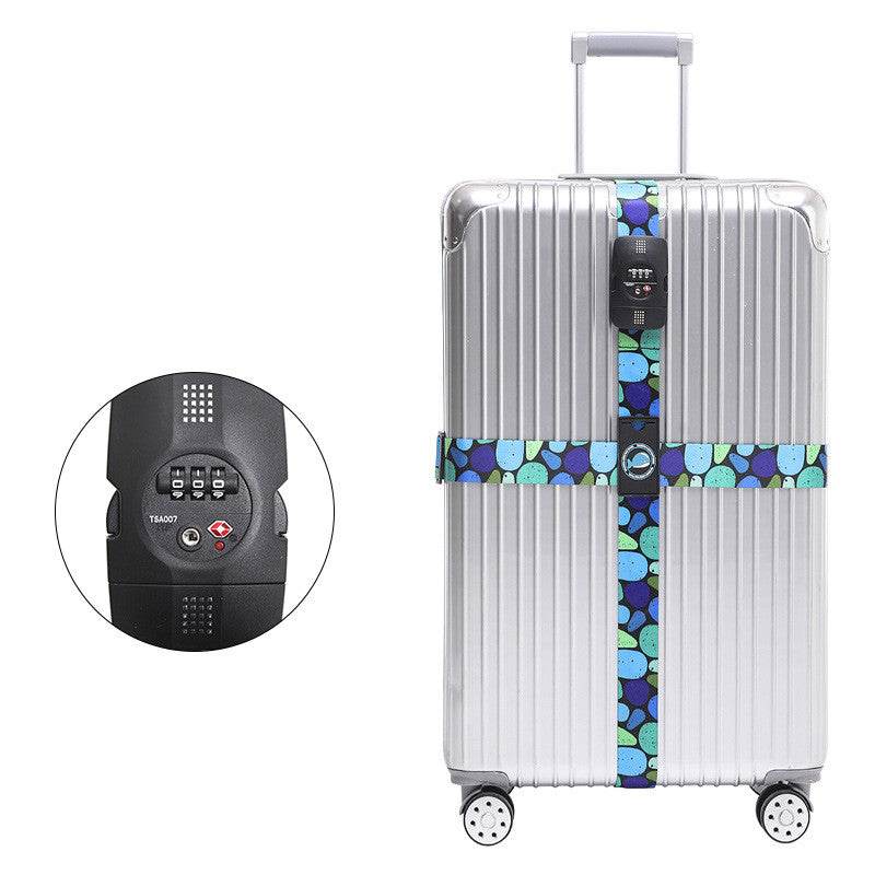 Cross Luggage Belt TSA Customs Code Lock - Mubimart