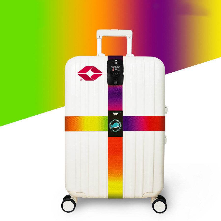 Cross Luggage Belt TSA Customs Code Lock - Mubimart