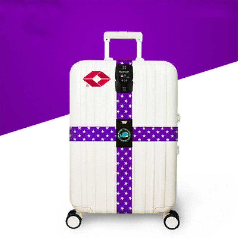 Cross Luggage Belt TSA Customs Code Lock - Mubimart
