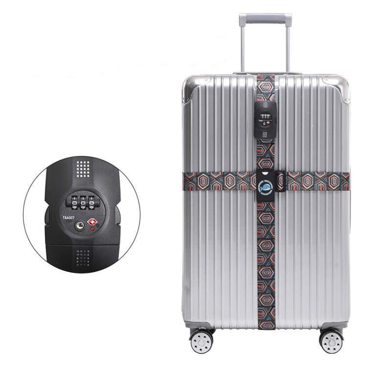 Cross Luggage Belt TSA Customs Code Lock - Mubimart -  