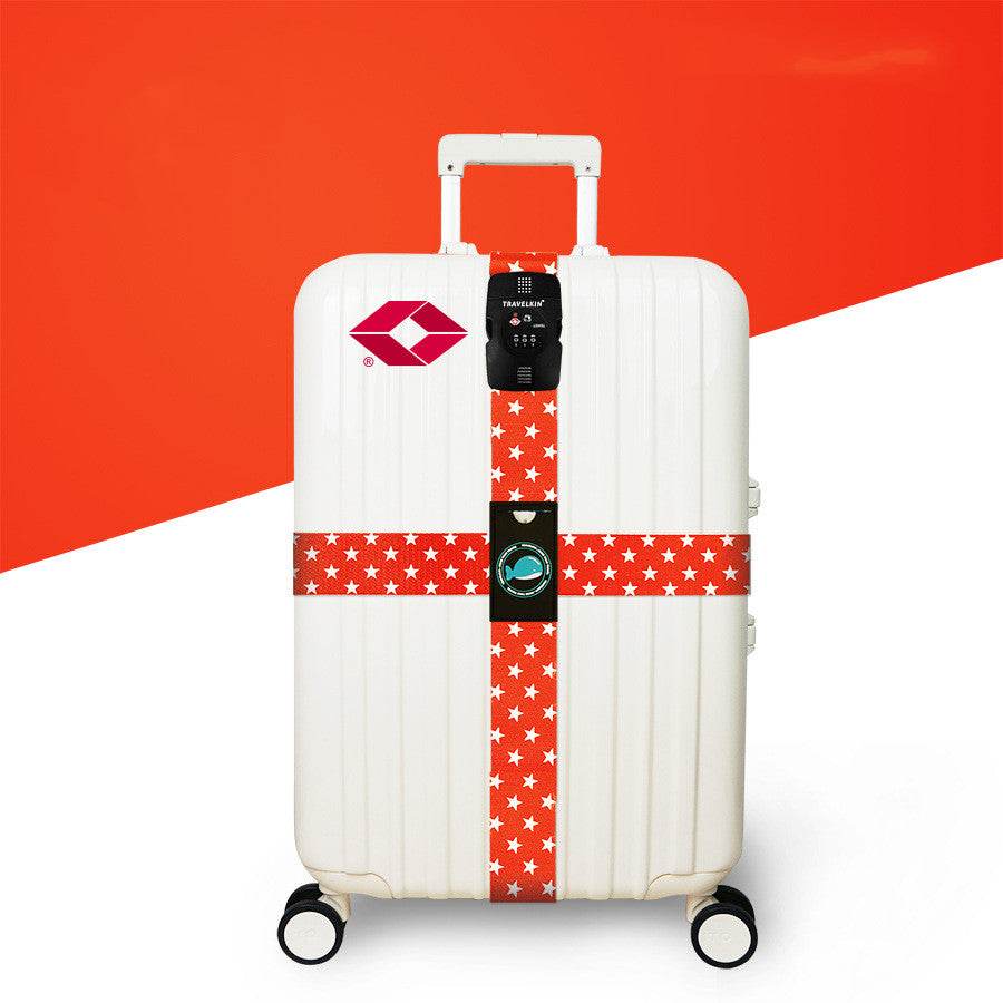 Cross Luggage Belt TSA Customs Code Lock - Mubimart