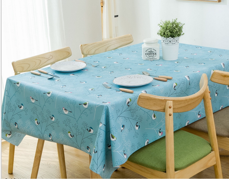 Cross-border Hot Sale Tablecloth PVC Waterproof Cartoon Tablecloth - Mubimart -  