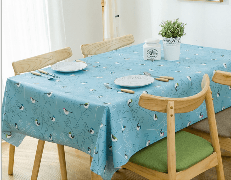 Cross-border Hot Sale Tablecloth PVC Waterproof Cartoon Tablecloth - Mubimart