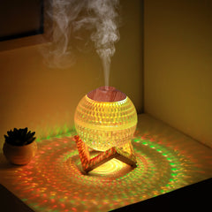 Crystal Ball Humidifier RGB Colorful Creative Mini Silent Mist Volume - Mubimart -  