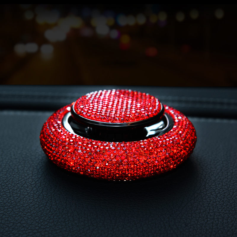 Crystal Diamond Car Air Freshener Perfume Accessories Car Decoration Solid Perfume - Mubimart -  