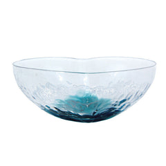 Crystal Glass Heart-shaped Dessert Bowl - Mubimart -  