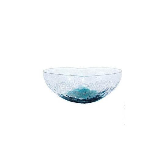 Crystal Glass Heart-shaped Dessert Bowl - Mubimart