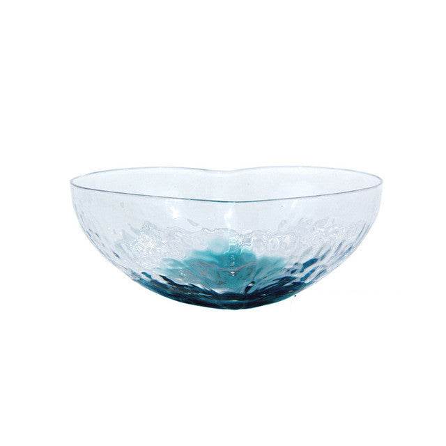 Crystal Glass Heart-shaped Dessert Bowl - Mubimart