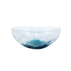 Crystal Glass Heart-shaped Dessert Bowl - Mubimart -  