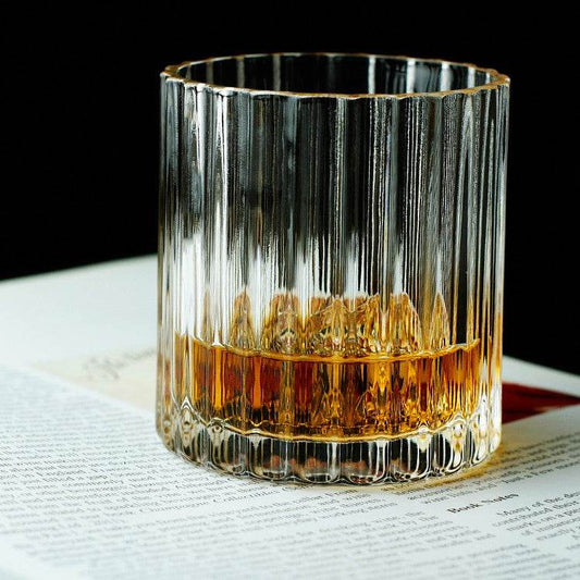 Crystal Glass Water Cup Box Set - Mubimart